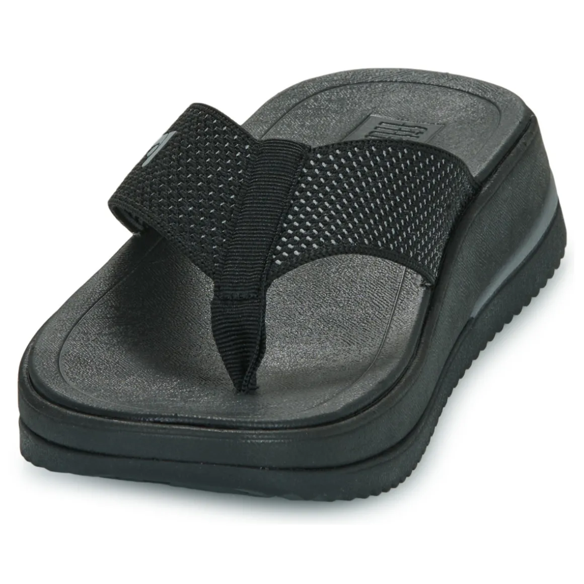 Surff Two-Tone Webbing Toe-Post Sandals