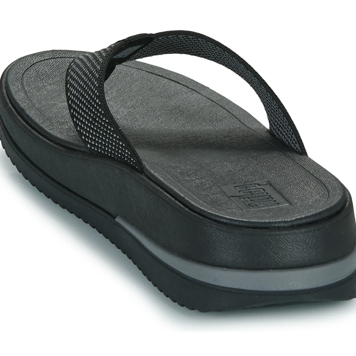 Surff Two-Tone Webbing Toe-Post Sandals