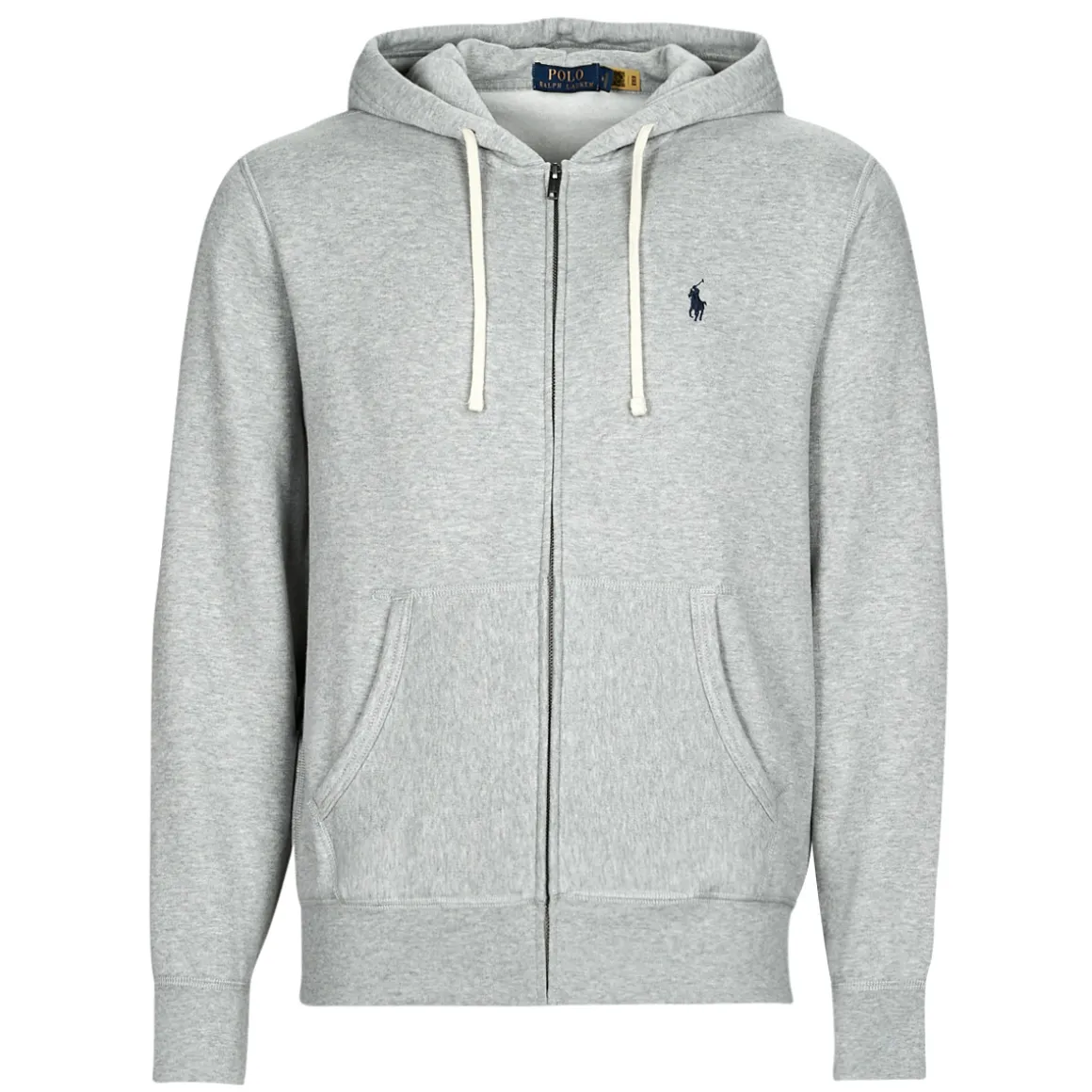 SWEATSHIRT ZIPPE EN MOLLETON
