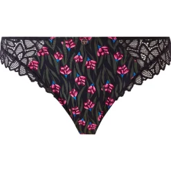 Tanga noir Delphine