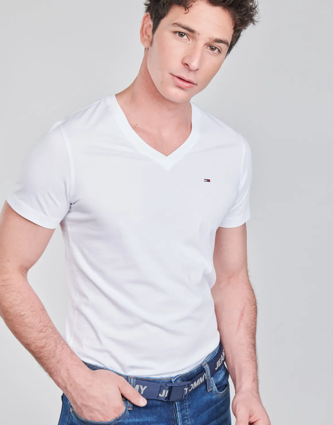 TJM ORIGINAL JERSEY TEE V NECK