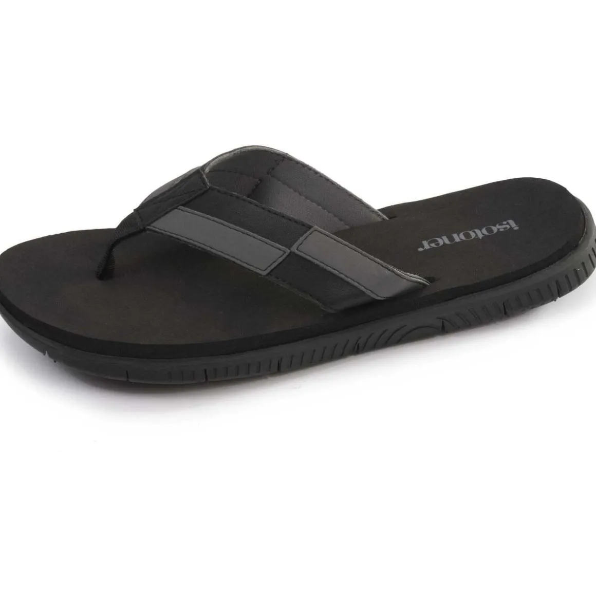 Tongs sport Homme confort Noir