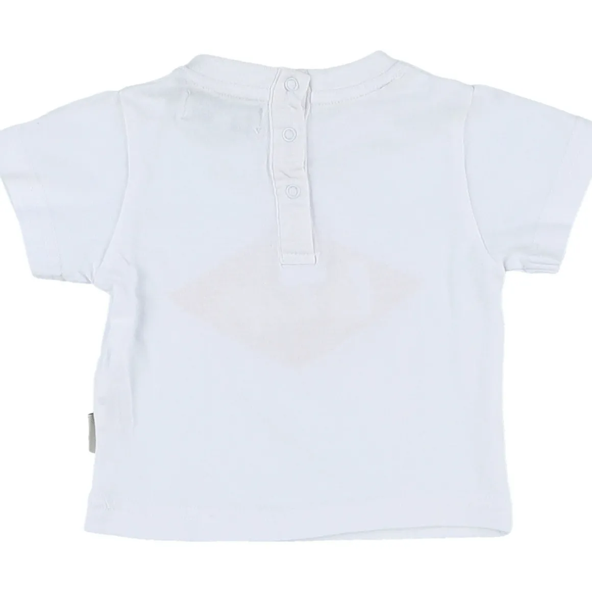 T-shirt blanc, rouge