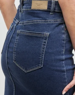 VMLUNA HR DENIM SKIRT MIX GA
