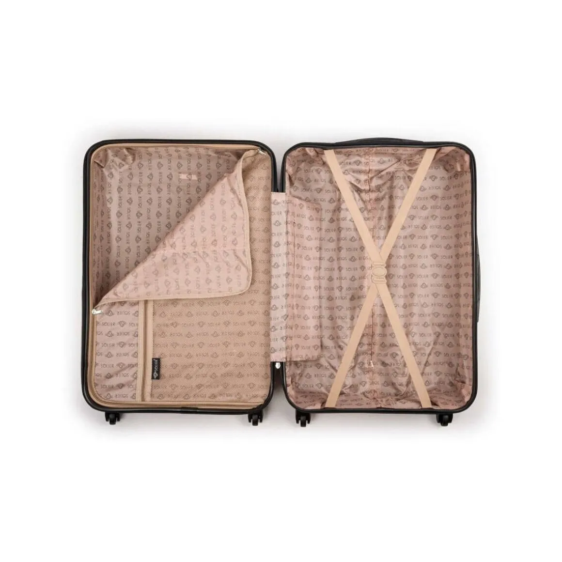 Walizka Podróżna Średnia M 22' Stl945 Ciemnoszara