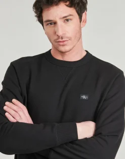 WOVEN LABEL CREW NECK