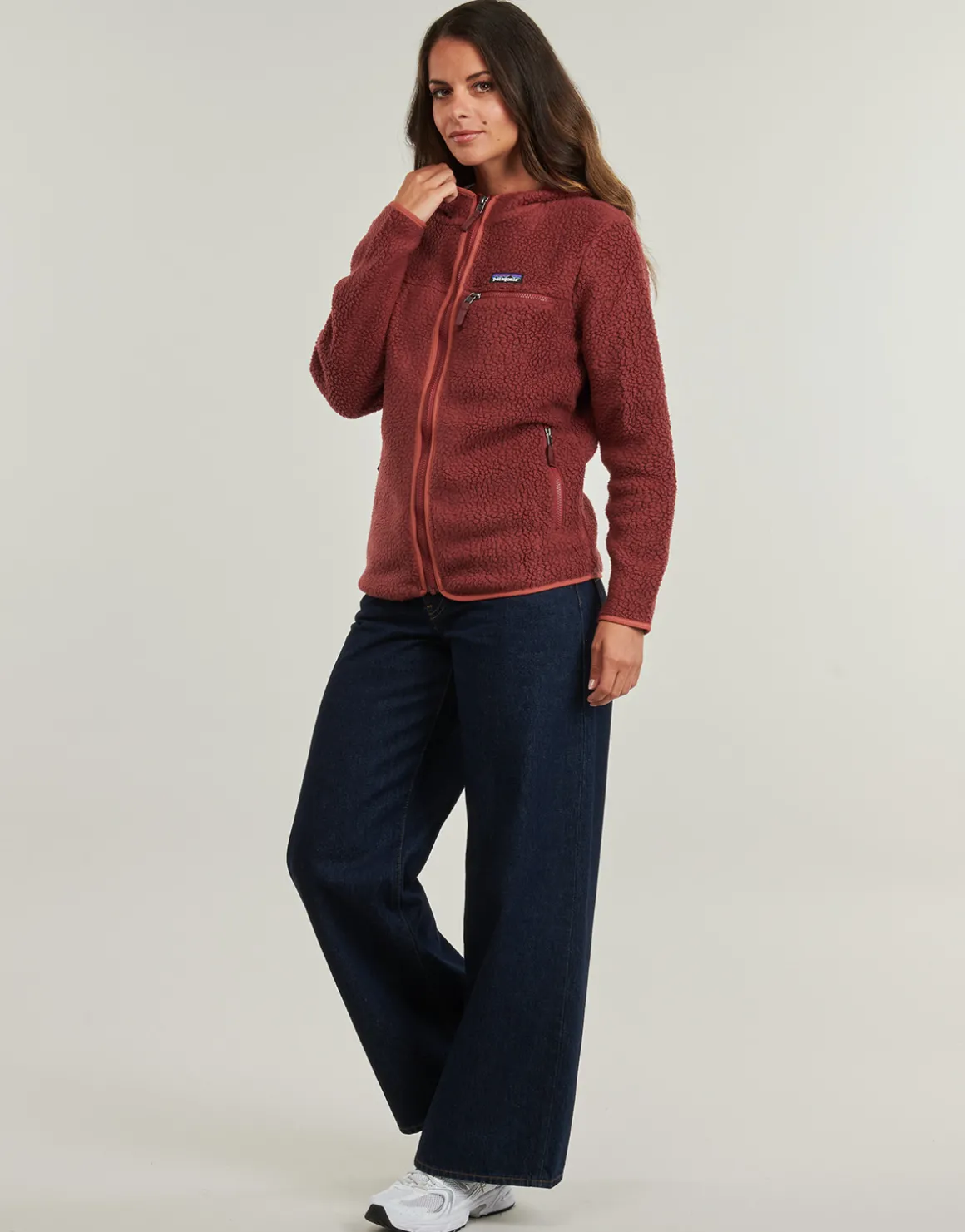 W'S RETRO PILE HOODY