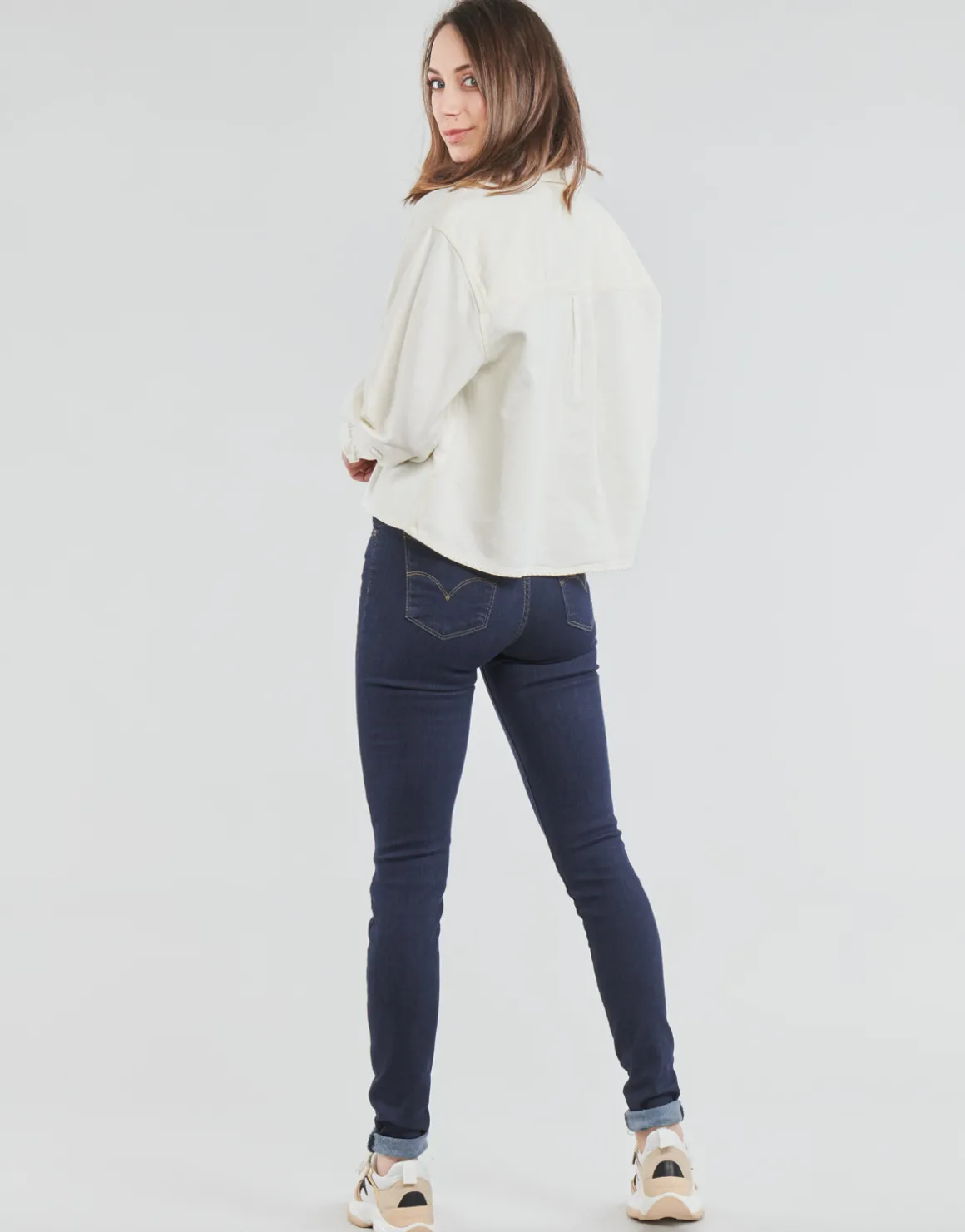 ZOEY PLEAT UTILITY SHIRT