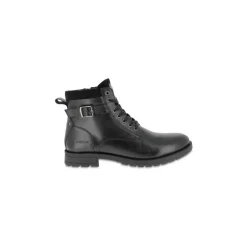 - Boots en cuir - noire