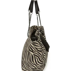 1440 CABAS XL TOILE ZEBRE