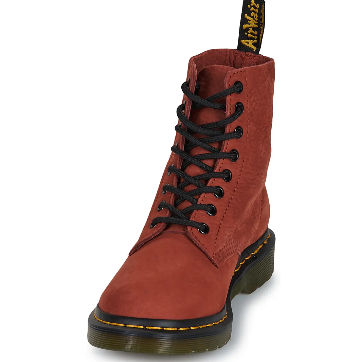 1460 Pascal 8 Eye Boot Russet Red Milled Nubuck RB