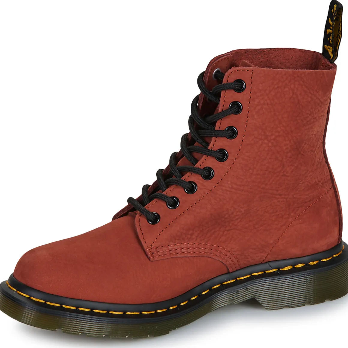 1460 Pascal 8 Eye Boot Russet Red Milled Nubuck RB