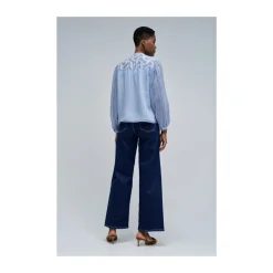 - SHIRT WITH EMBROIDERED