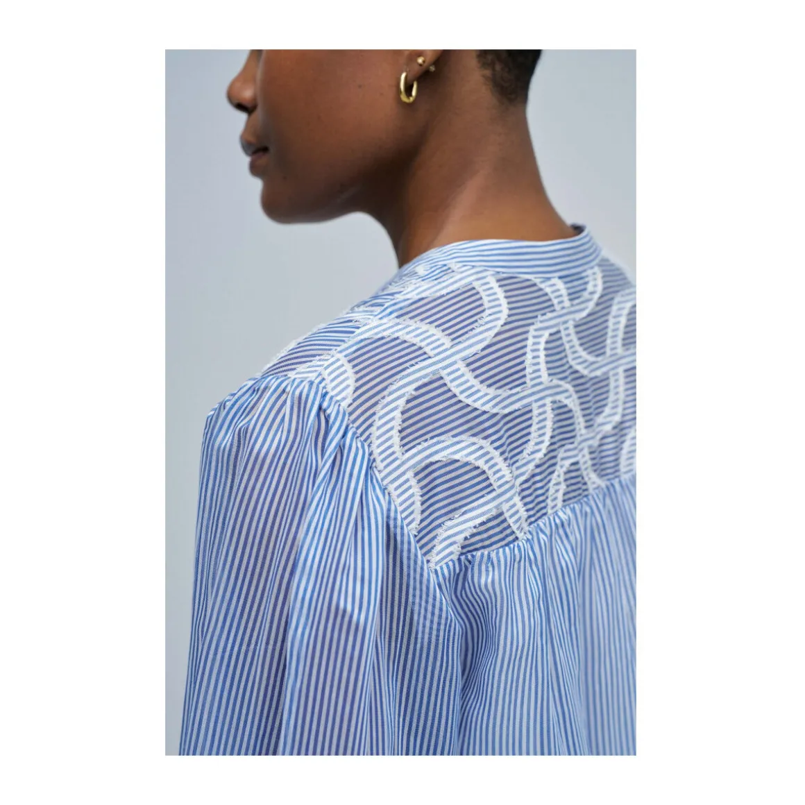 - SHIRT WITH EMBROIDERED