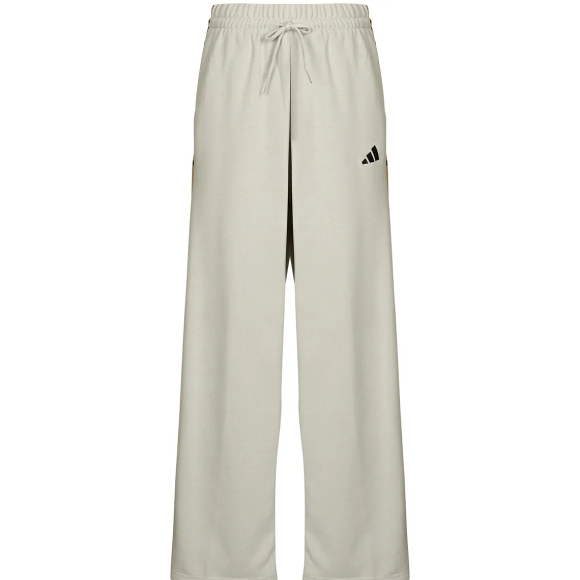 Animal Print 3-Stripes Open Hem Joggers