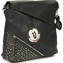 BACK MICKEY STUDSTYLE JERSEYMAX PU BLACK
