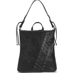 BACKPACK BLACK PATCH TANGO PRETORIA MINI