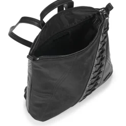 BACKPACK BLACK PATCH TANGO PRETORIA MINI