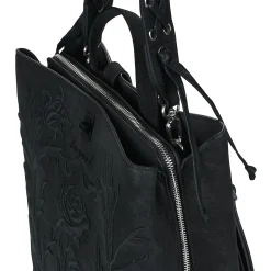 BACKPACK ROMEO FLORAL TOTAL BLACK SUMY