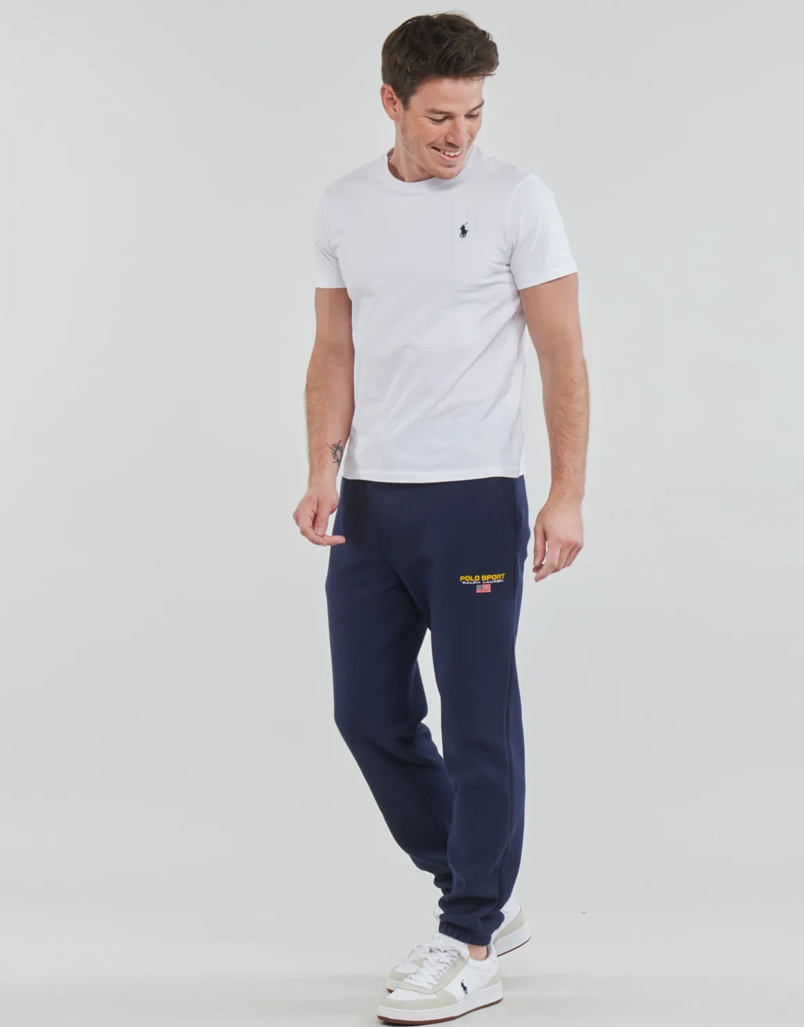 BAS DE JOGGING POLO SPORT EN MOLLETON