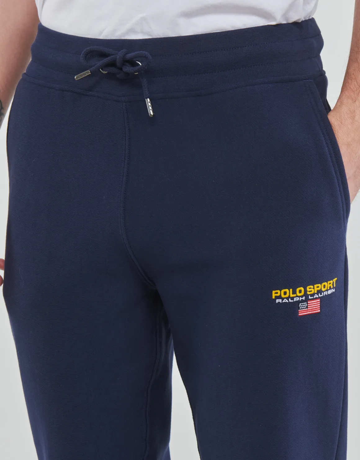 BAS DE JOGGING POLO SPORT EN MOLLETON