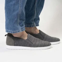 Baskets Homme slip-on Gris
