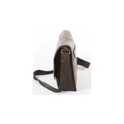 Besace En Cuir De Vachette Vieilli Pleine Fleur GH 8352