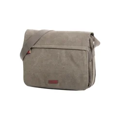 Besace Toile Garni Cuir 6565 - A4