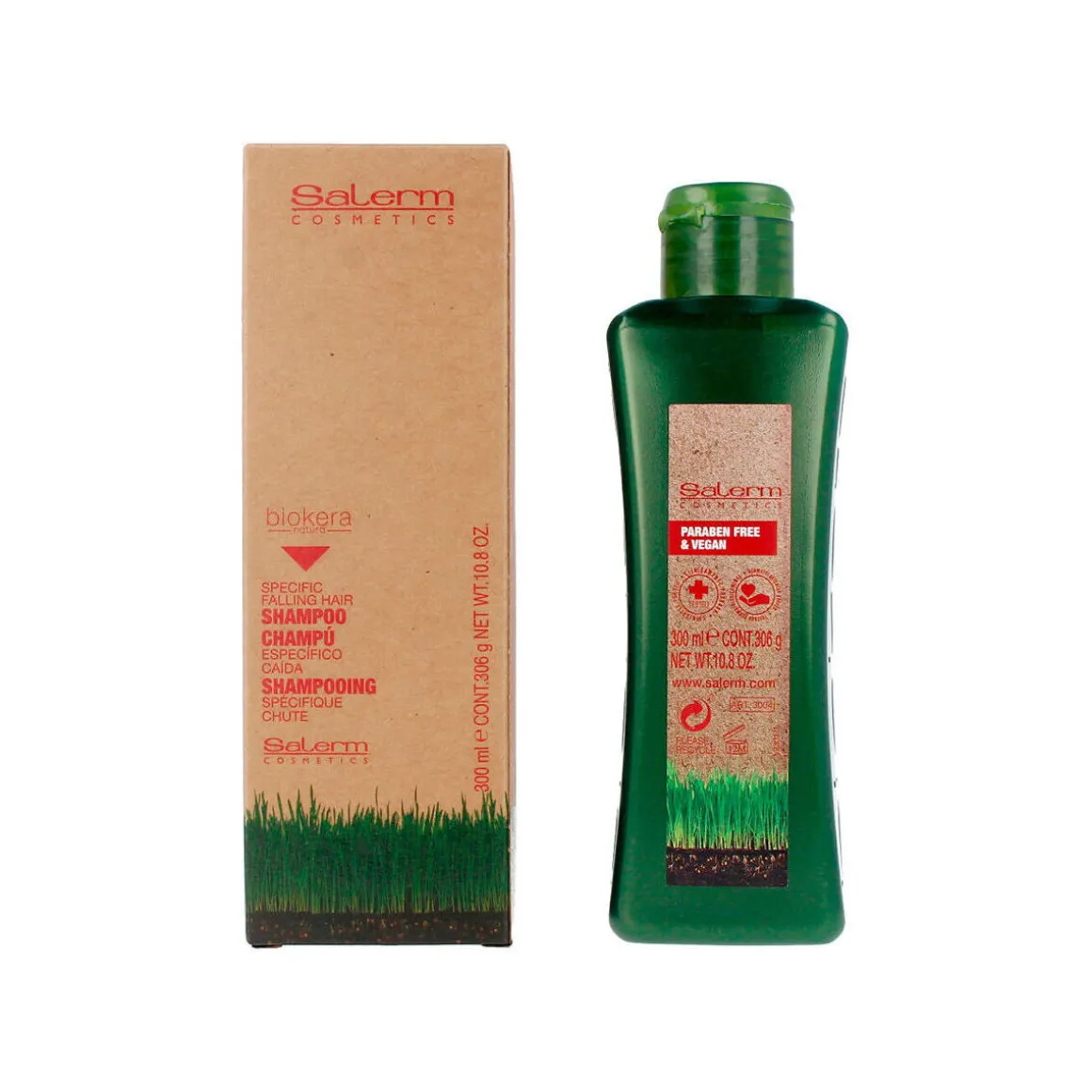 Biokera Shampooing Spécifique Anti-chute