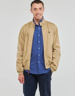 BLOUSON ZIPPE EN SERGE DE COTON AVEC DOUBLURE TARTAN