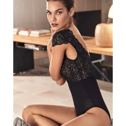 Body sans armatures manches courtes Francesca