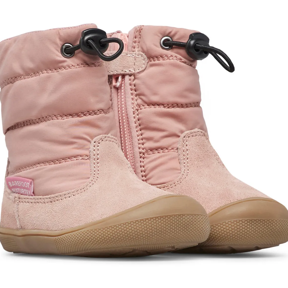 Bottes barefoot en cuir et tissu BAREFOOT HOCHALPEN 3 WP.