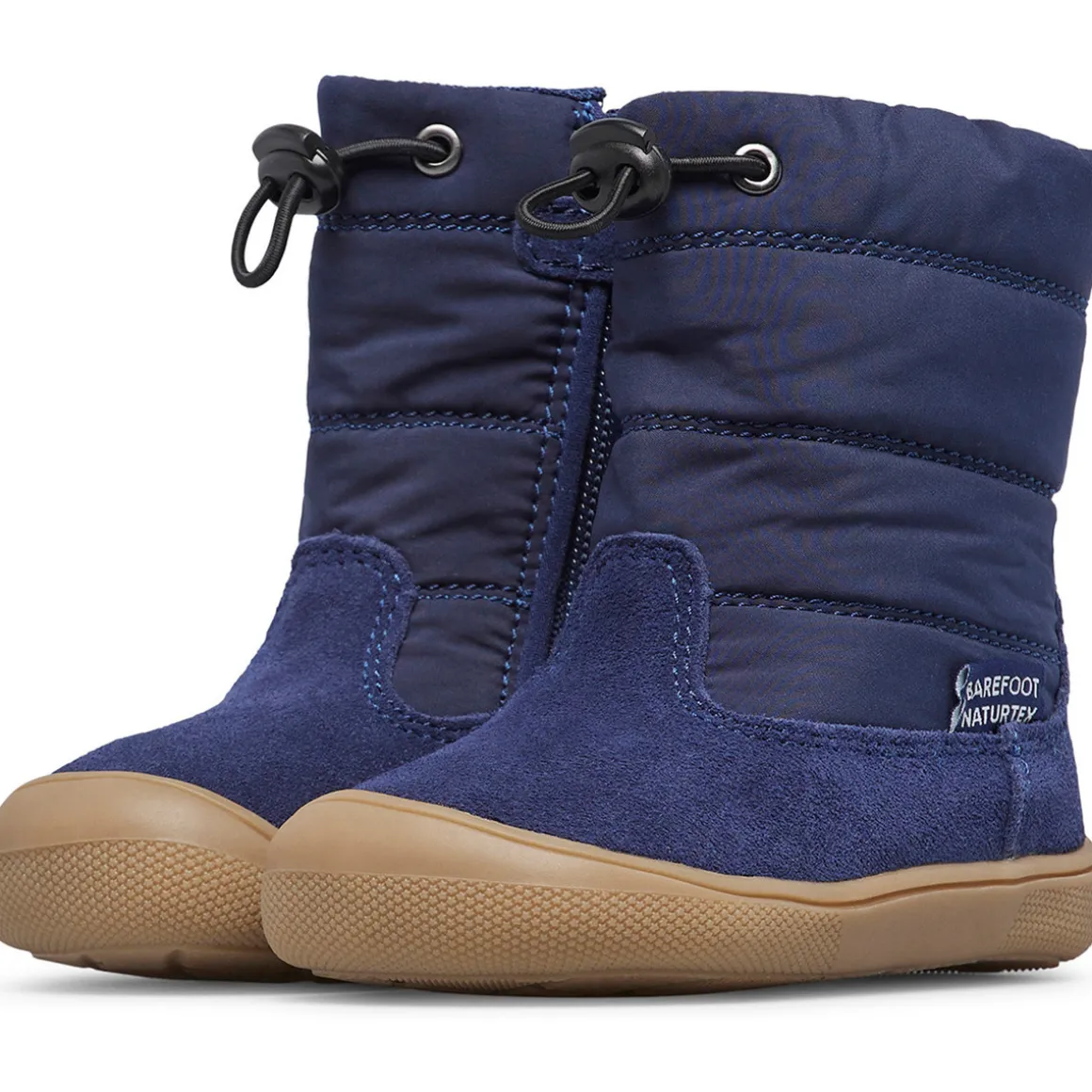 Bottes barefoot en cuir et tissu BAREFOOT HOCHALPEN 3 WP.