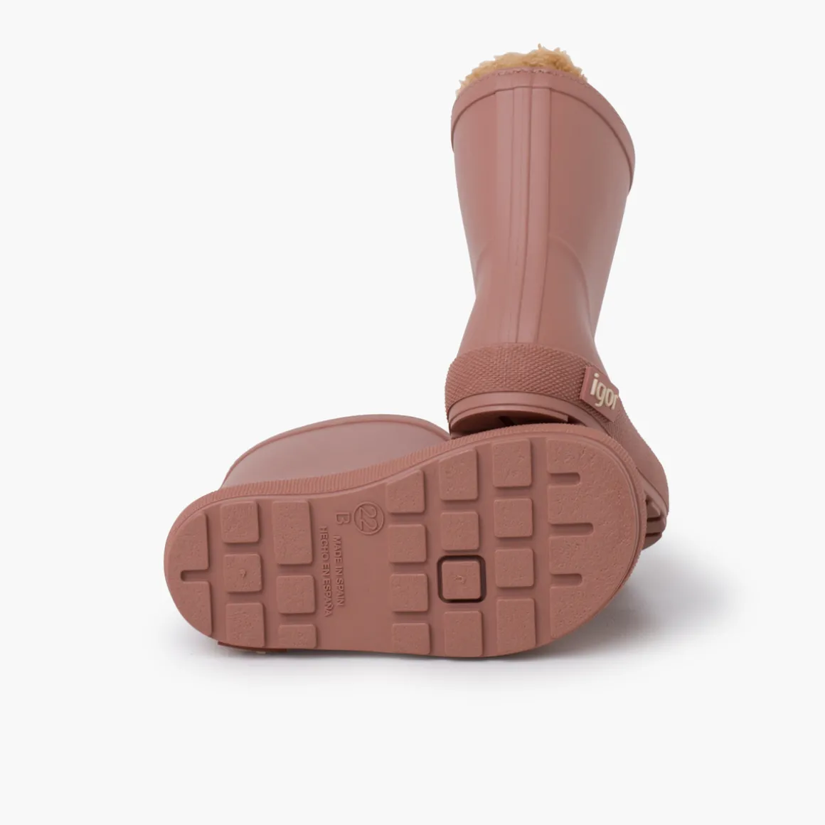 Bottes De Pluie Barefoot Doublure Fausse Fourrure