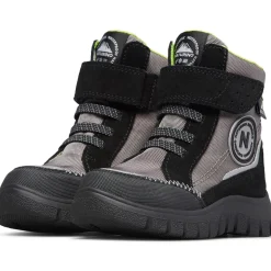 Bottes en cuir et tissu DREZZ WP.