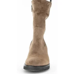 Bottines en cuir à talon décroché