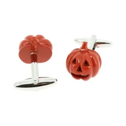 Boutons de manchette Citrouille Orange
