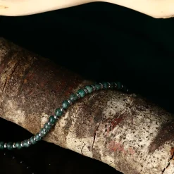 Bracelet en acier et turquoise