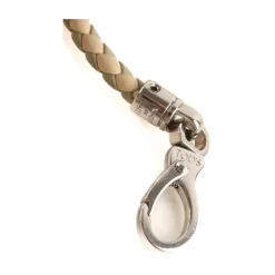 Bracelet en cuir beige