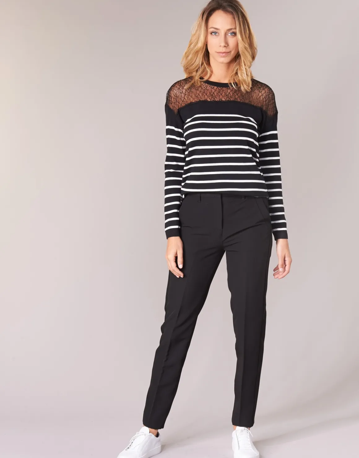 BRONSON HIGH SKINNY PIPING CHINO