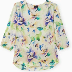 by - Blouse avec fronces