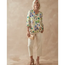 by - Blouse avec fronces