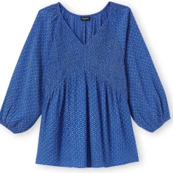 by - Blouse avec smocks
