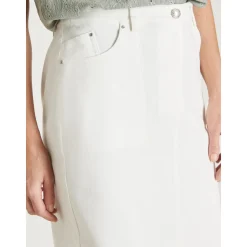 by - Jupe coupe droite