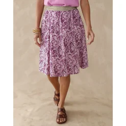 by - Jupe courte élastiquée