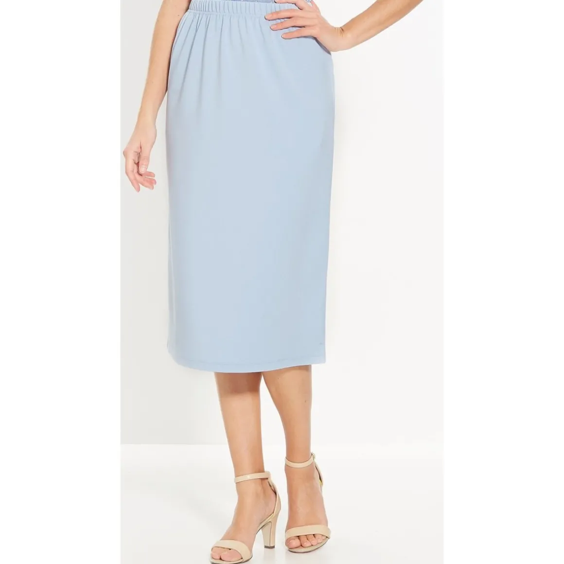 by - Jupe en maille stature + d'1,60m