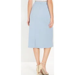 by - Jupe en maille stature + d'1,60m