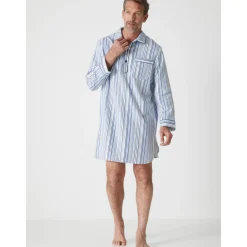 by - Liquette de nuit homme en flanelle