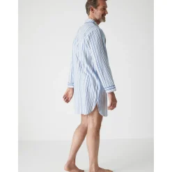 by - Liquette de nuit homme en flanelle
