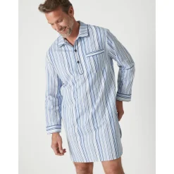 by - Liquette de nuit homme en flanelle